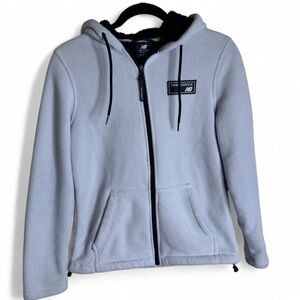 New Balance Black and Gray Fleece Jacket